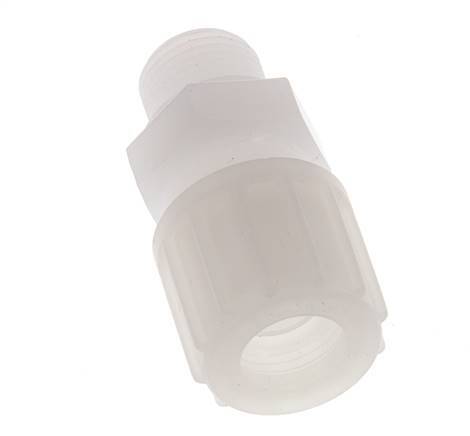 6x4mm & G1/2'' PVDF Straight Compression Fitting with Male Threads 10 bar