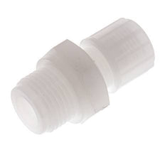 10x8mm & G1/2'' PVDF Straight Compression Fitting with Male Threads 10 bar