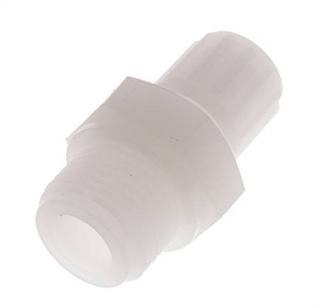 14x12mm & G1/2'' PVDF Straight Compression Fitting with Male Threads 10 bar