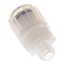 8x6mm & G1/8'' PFA Straight Cutting Fitting with Male Threads 10 bar