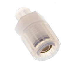 8x6mm & G1/8'' PFA Straight Cutting Fitting with Male Threads 10 bar