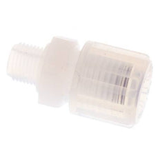 10x8mm & G1/8'' PFA Straight Cutting Fitting with Male Threads 10 bar