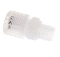 10x8mm & G1/4'' PFA Straight Cutting Fitting with Male Threads 10 bar