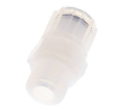 10x8mm & G3/8'' PFA Straight Cutting Fitting with Male Threads 10 bar