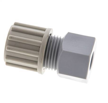 12x9mm & G1/8'' PA Straight Compression Fitting with Female Threads 10 bar