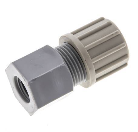 14x12mm & G1/4'' PA Straight Compression Fitting with Female Threads 10 bar