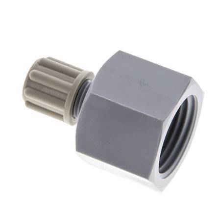 6x4mm & G1/2'' PA Straight Compression Fitting with Female Threads 10 bar
