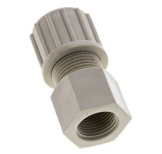 6x4mm & G1/8'' PVDF Straight Compression Fitting with Female Threads 10 bar
