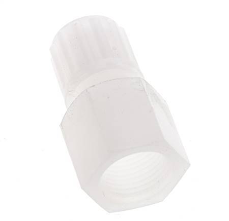 12x10mm & G3/8'' PVDF Straight Compression Fitting with Female Threads 10 bar