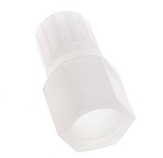 12x10mm & G3/8'' PVDF Straight Compression Fitting with Female Threads 10 bar