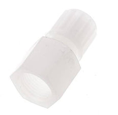 12x10mm & G3/8'' PVDF Straight Compression Fitting with Female Threads 10 bar
