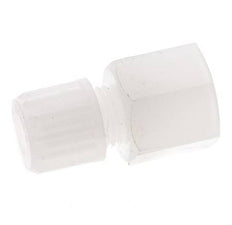 12x10mm & G3/8'' PVDF Straight Compression Fitting with Female Threads 10 bar