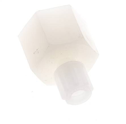 14x12mm & G1/2'' PVDF Straight Compression Fitting with Female Threads 10 bar
