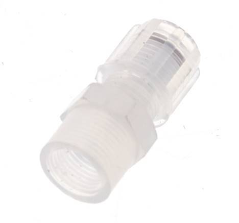 6x4mm & G1/8'' PFA Straight Cutting Fitting with Female Threads 10 bar