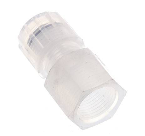 10x8mm & G3/8'' PFA Straight Cutting Fitting with Female Threads 10 bar