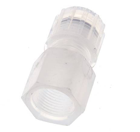 10x8mm & G3/8'' PFA Straight Cutting Fitting with Female Threads 10 bar