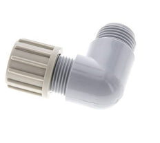 14x12mm & G1/2'' PA Elbow Compression Fitting with Male Threads 10 bar