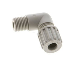 8x6mm & G1/4'' PP Elbow Compression Fitting with Male Threads 10 bar