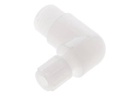 6x4mm & G3/8'' PVDF Elbow Compression Fitting with Male Threads 10 bar