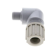 14x12mm & G1/2'' PVDF Elbow Compression Fitting with Male Threads 10 bar