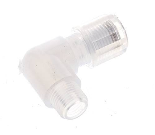 6x4mm & G1/8'' PFA Elbow Cutting Fitting with Male Threads 10 bar