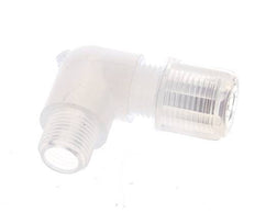 6x4mm & G1/8'' PFA Elbow Cutting Fitting with Male Threads 10 bar