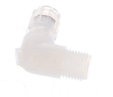 6x4mm & G1/4'' PFA Elbow Cutting Fitting with Male Threads 10 bar