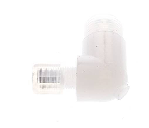 6x4mm & G3/8'' PFA Elbow Cutting Fitting with Male Threads 10 bar