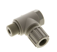 12x10mm & G3/8'' PP Elbow Compression Fitting with Male Threads with Banjo Bolt 10 bar