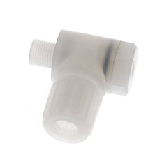 8x6mm & G1/8'' PVDF Elbow Compression Fitting with Male Threads with Banjo Bolt 10 bar
