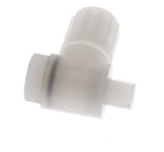 8x6mm & G1/8'' PVDF Elbow Compression Fitting with Male Threads with Banjo Bolt 10 bar