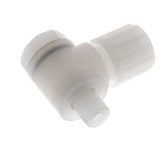 8x6mm & G1/8'' PVDF Elbow Compression Fitting with Male Threads with Banjo Bolt 10 bar
