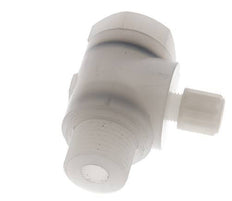 6x4mm & G1/2'' PVDF Elbow Compression Fitting with Male Threads with Banjo Bolt 10 bar