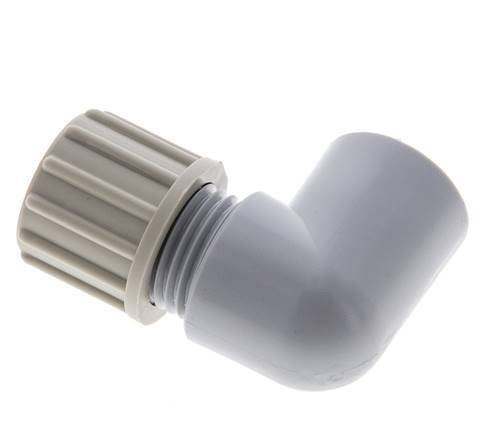 10x8mm & G1/8'' PA Elbow Compression Fitting with Female Threads 10 bar