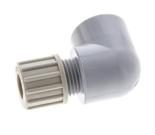 10x8mm & G3/8'' PA Elbow Compression Fitting with Female Threads 10 bar