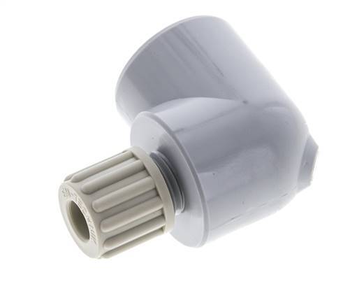 8x6mm & G1/2'' PA Elbow Compression Fitting with Female Threads 10 bar