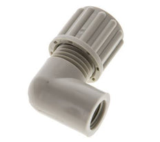 8x6mm & G1/8'' PP Elbow Compression Fitting with Female Threads 10 bar