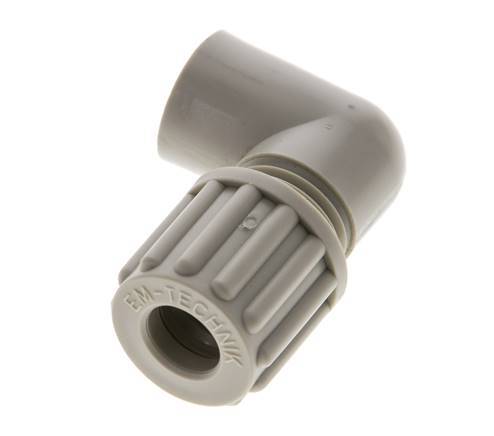 8x6mm & G1/8'' PP Elbow Compression Fitting with Female Threads 10 bar