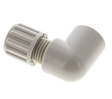 8x6mm & G1/4'' PP Elbow Compression Fitting with Female Threads 10 bar