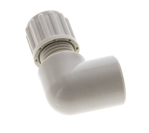 8x6mm & G1/4'' PP Elbow Compression Fitting with Female Threads 10 bar