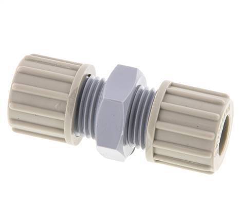 10x8mm PA Straight Compression Fitting 10 bar [2 Pieces]