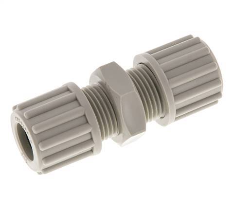 12x9mm PP Straight Compression Fitting 10 bar