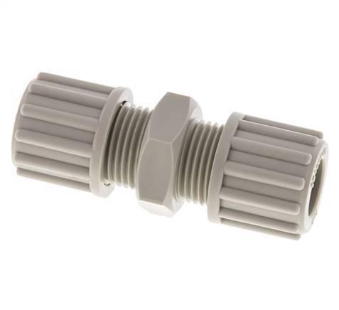 12x9mm PP Straight Compression Fitting 10 bar