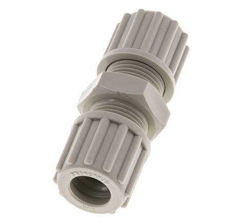 12x9mm PP Straight Compression Fitting 10 bar