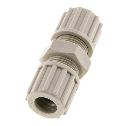 12x10mm PP Straight Compression Fitting 10 bar
