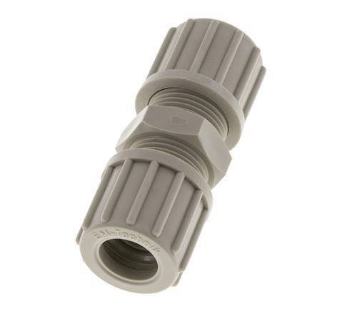 14x12mm PP Straight Compression Fitting 10 bar