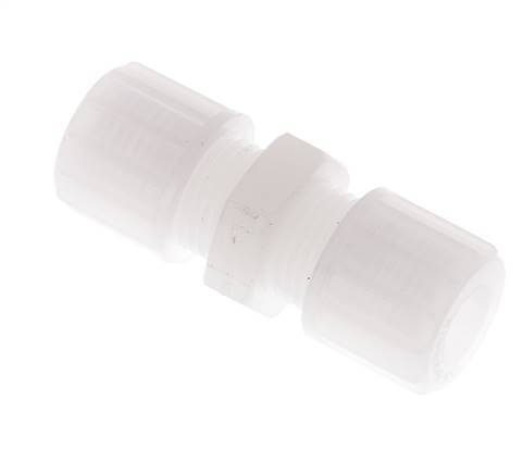 10x8mm PVDF Straight Compression Fitting 10 bar
