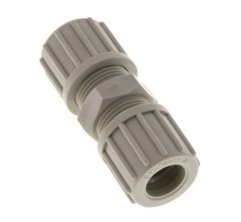 10x8mm PVDF Straight Compression Fitting 10 bar