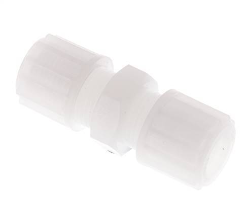 12x10mm PVDF Straight Compression Fitting 10 bar