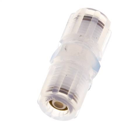 6x4mm & PFA Straight Compression Fitting with Female Threads 10 bar